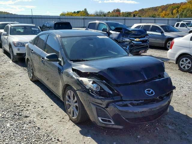 JM1BL1S69A1233622 - 2010 MAZDA 3 S BLACK photo 1