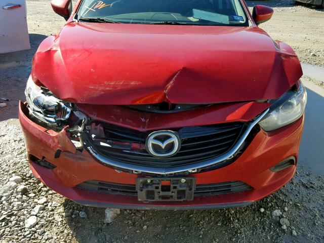 JM1GJ1T61E1162187 - 2014 MAZDA 6 TOURING RED photo 10