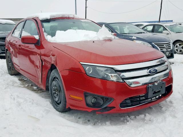 3FAHP0HA8BR309011 - 2011 FORD FUSION SE წითელი ფოტო 1