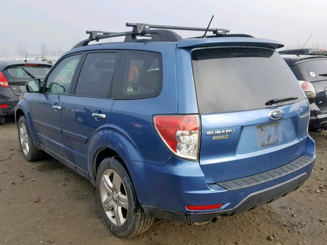 JF2SH63659G782399 - 2009 SUBARU FORESTER 2 蓝色 照片 3