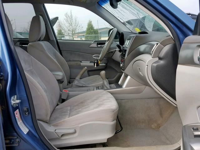 JF2SH63659G782399 - 2009 SUBARU FORESTER 2 蓝色 照片 5