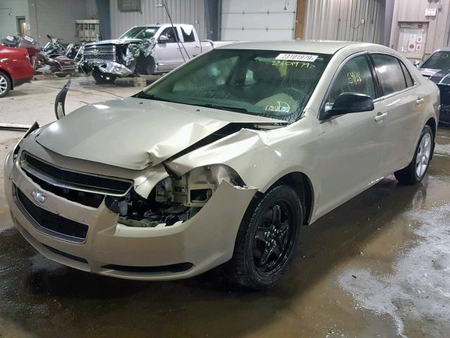 1G1ZB5E01CF114204 - 2012 CHEVROLET MALIBU LS Bej foto 2
