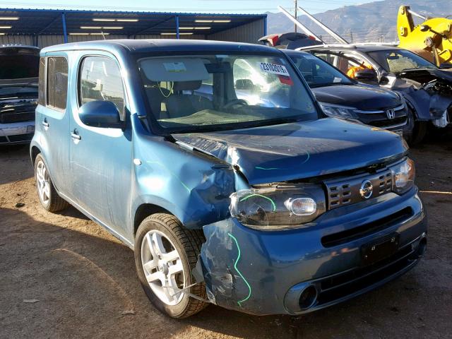 JN8AZ2KR2ET351892 - 2014 NISSAN CUBE S BLUE photo 1