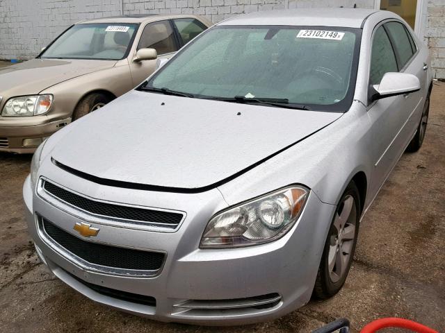 1G1ZC5E09CF365047 - 2012 CHEVROLET MALIBU 1LT 银色 照片 2