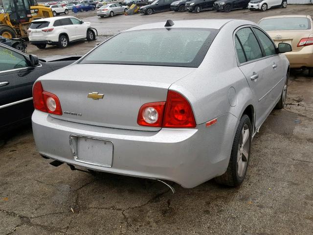 1G1ZC5E09CF365047 - 2012 CHEVROLET MALIBU 1LT 银色 照片 4