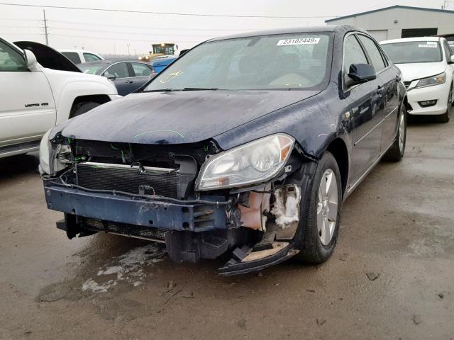 1G1ZF57568F270307 - 2008 CHEVROLET MALIBU HYB 蓝色 照片 2