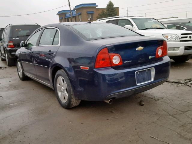 1G1ZF57568F270307 - 2008 CHEVROLET MALIBU HYB BLUE photo 3