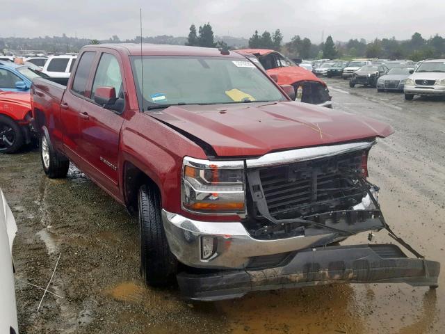 1GCRCREH7HZ220700 - 2017 CHEVROLET SILVERADO RED photo 1