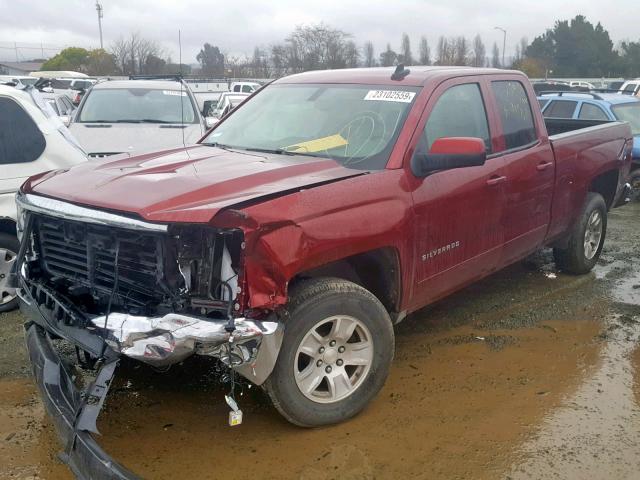 1GCRCREH7HZ220700 - 2017 CHEVROLET SILVERADO RED photo 2