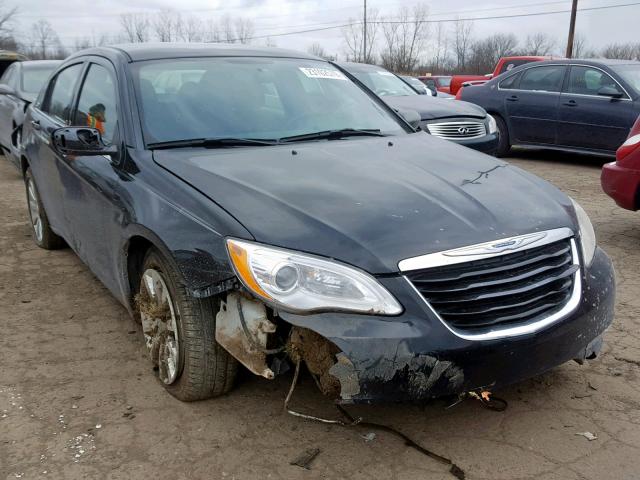 1C3CCBBB2CN174209 - 2012 CHRYSLER 200 TOURIN BLACK photo 1