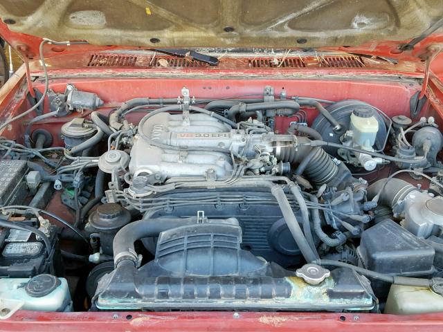 JT4VN13D2R5145309 - 1994 TOYOTA PICKUP 1/2 RED photo 7