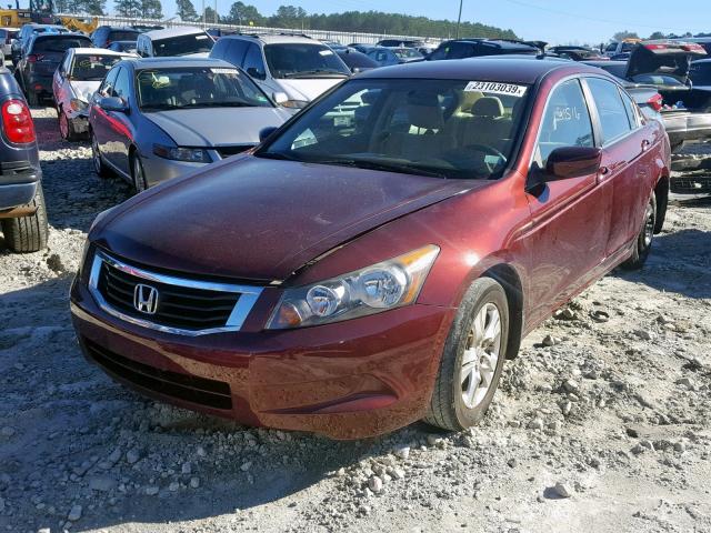 1HGCP2F46AA154692 - 2010 HONDA ACCORD LXP BURGUNDY photo 2