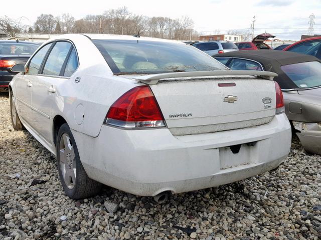 2G1WD57C991165566 - 2009 CHEVROLET IMPALA SS WHITE photo 3