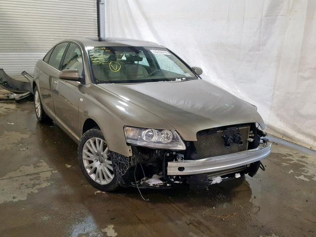 WAUDH74F28N035636 - 2008 AUDI A6 3.2 QUA ბეჟი ფოტო 1