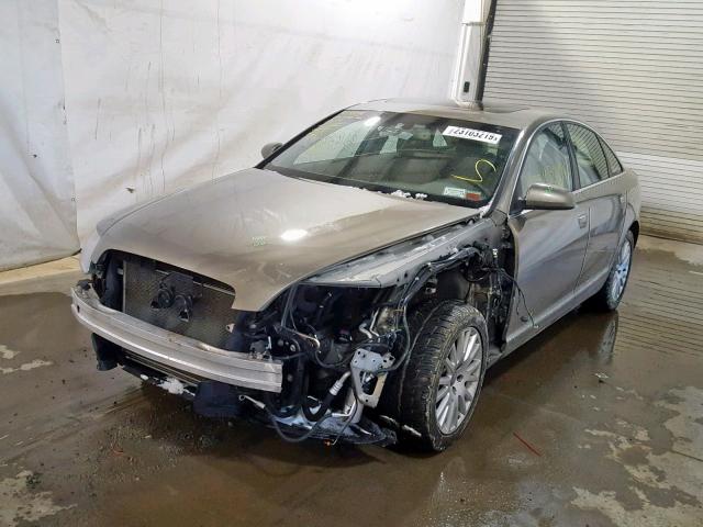 WAUDH74F28N035636 - 2008 AUDI A6 3.2 QUA ბეჟი ფოტო 2