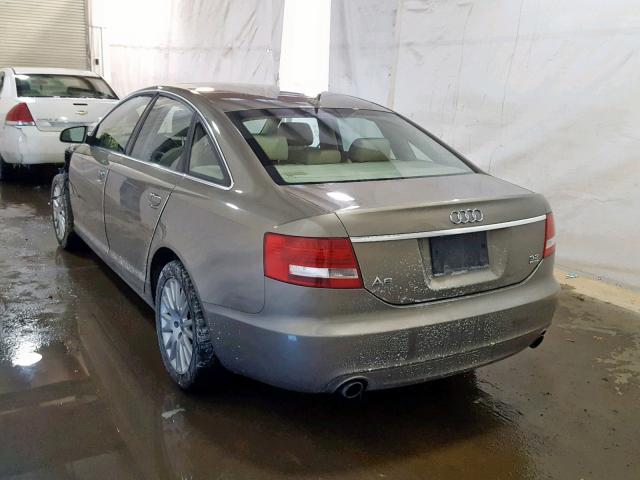 WAUDH74F28N035636 - 2008 AUDI A6 3.2 QUA ბეჟი ფოტო 3