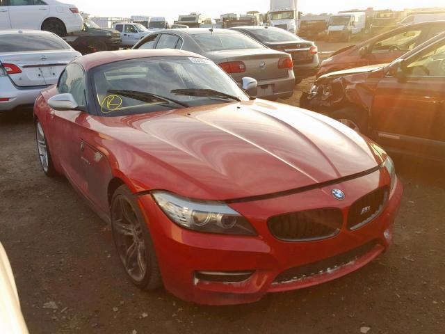 WBALM1C52BE393856 - 2011 BMW Z4 SDRIVE3 RED photo 1