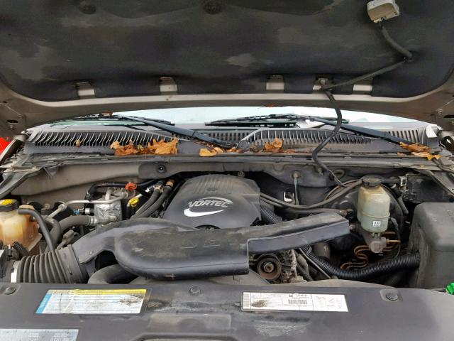 3GKFK16T41G264822 - 2001 GMC YUKON XL K GRAY photo 7