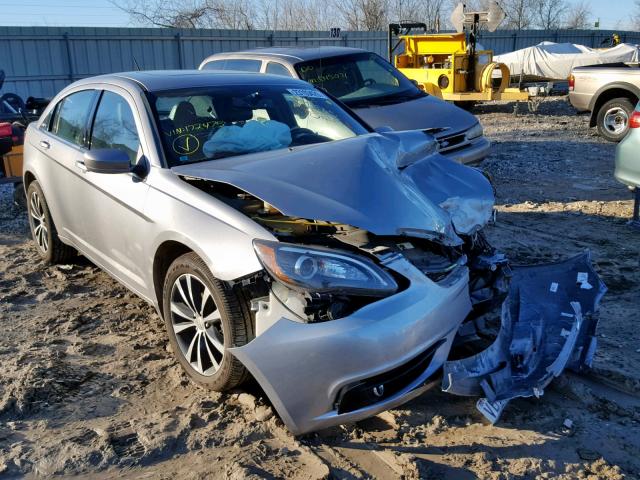 1C3CCBCG6EN172475 - 2014 CHRYSLER 200 LIMITE SILVER photo 1