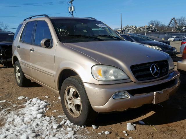 4JGAB57E73A415159 - 2003 MERCEDES-BENZ ML 350 GOLD photo 1