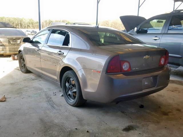 1G1ZB5E10BF186292 - 2011 CHEVROLET MALIBU LS BROWN photo 3