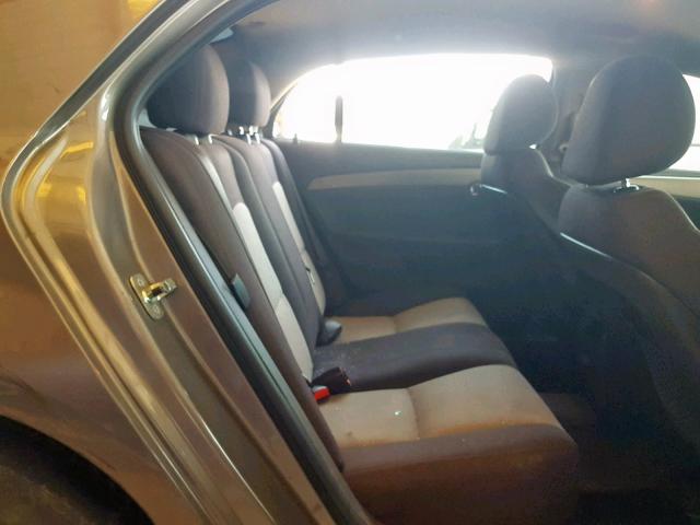 1G1ZB5E10BF186292 - 2011 CHEVROLET MALIBU LS BROWN photo 6