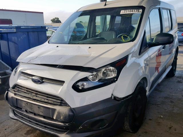 NM0GE9E71F1196721 - 2015 FORD TRANSIT CO WHITE photo 2