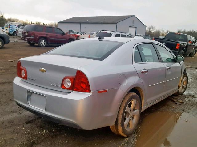 1G1ZC5E03CF251433 - 2012 CHEVROLET MALIBU 1LT SILVER photo 4