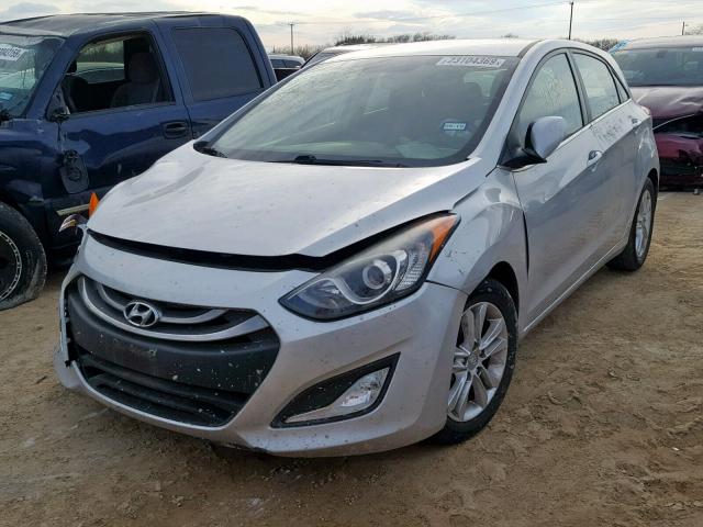 KMHD35LE5DU101350 - 2013 HYUNDAI ELANTRA GT SILVER photo 2