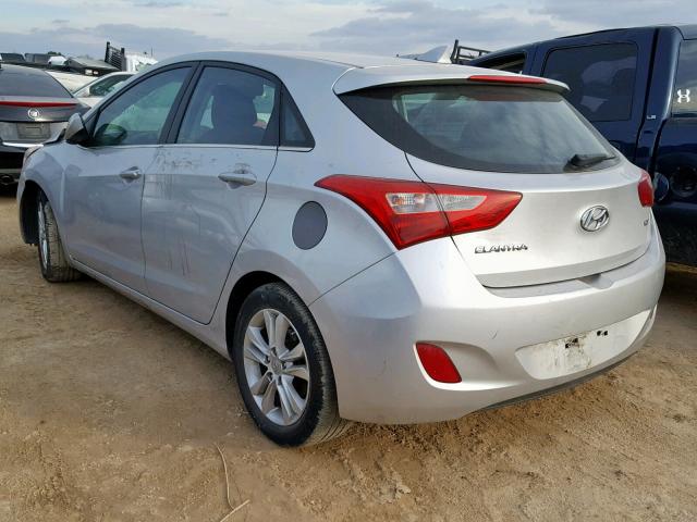 KMHD35LE5DU101350 - 2013 HYUNDAI ELANTRA GT SILVER photo 3