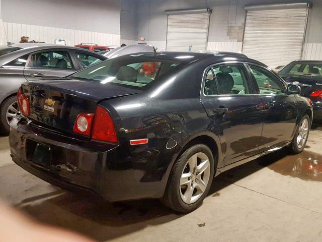 1G1ZB5E18BF265791 - 2011 CHEVROLET MALIBU LS BLACK photo 4
