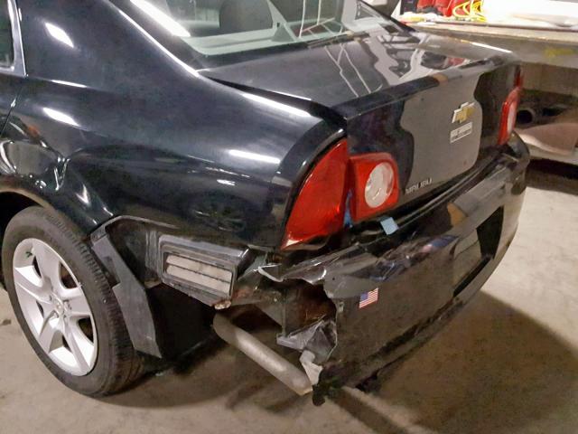 1G1ZB5E18BF265791 - 2011 CHEVROLET MALIBU LS BLACK photo 9