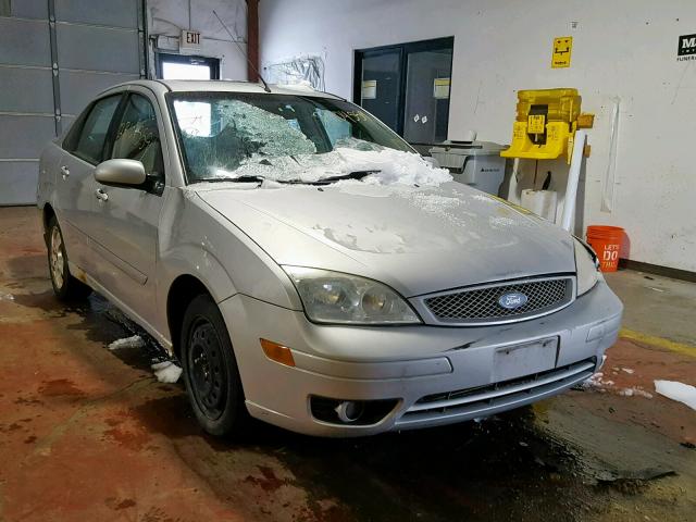 1FAFP38Z16W209253 - 2006 FORD FOCUS ZX4 SILVER photo 1