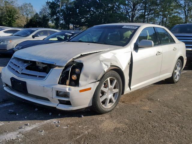 1G6DW677860144011 - 2006 CADILLAC STS WHITE photo 2