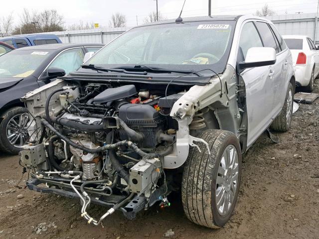 2FMDK49C89BA86049 - 2009 FORD EDGE LIMIT SILVER photo 2