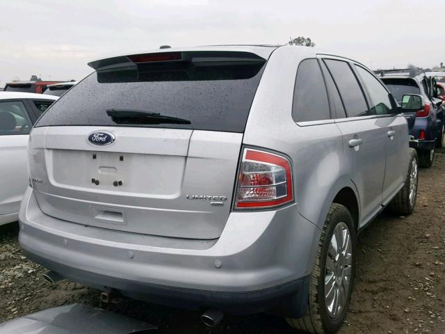 2FMDK49C89BA86049 - 2009 FORD EDGE LIMIT SILVER photo 4