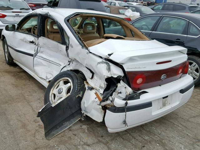 2G1WH55KXY9290140 - 2000 CHEVROLET IMPALA LS WHITE photo 3