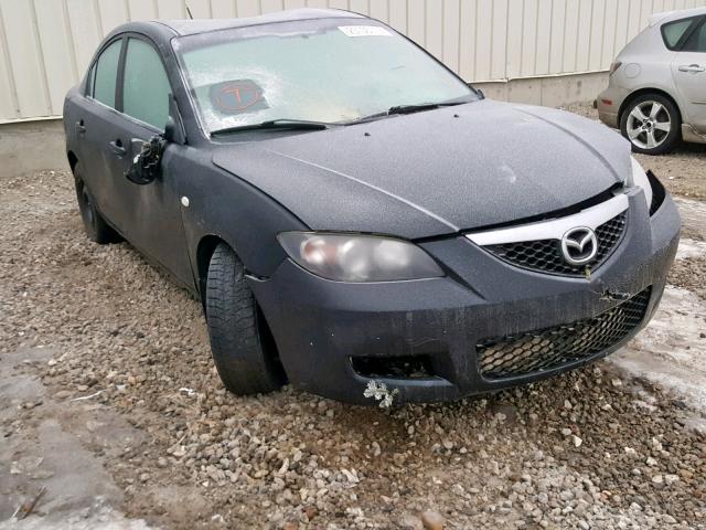 JM1BK32F891192135 - 2009 MAZDA 3 I BLACK photo 1