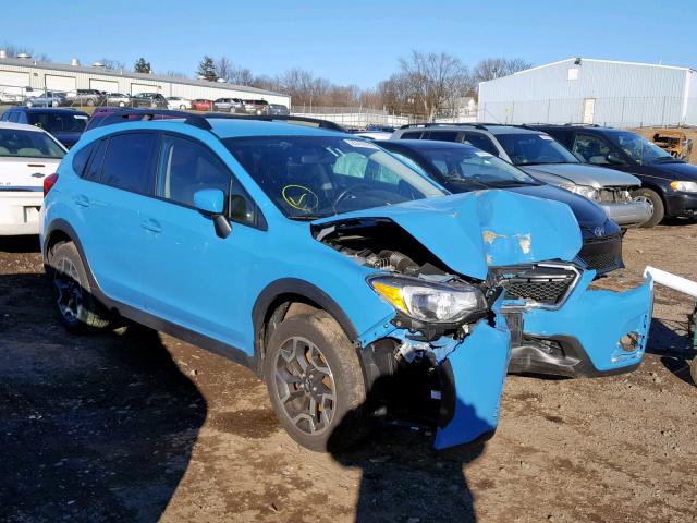 JF2GPABC9G8267609 - 2016 SUBARU CROSSTREK BLUE photo 1