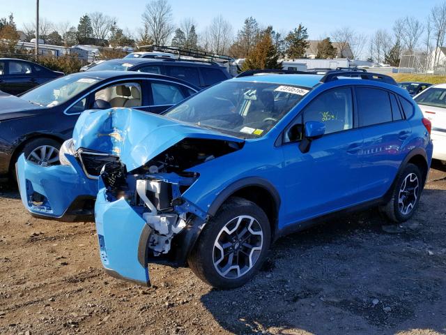 JF2GPABC9G8267609 - 2016 SUBARU CROSSTREK BLUE photo 2