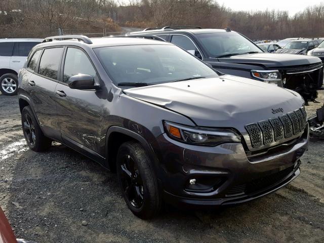 1C4PJMLB4KD291923 - 2019 JEEP CHEROKEE L GRAY photo 1