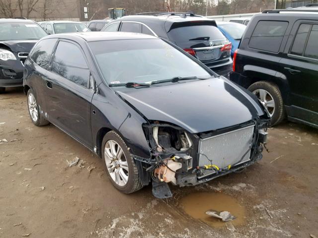 SHHEP33513U406481 - 2003 HONDA CIVIC SI BLACK photo 1