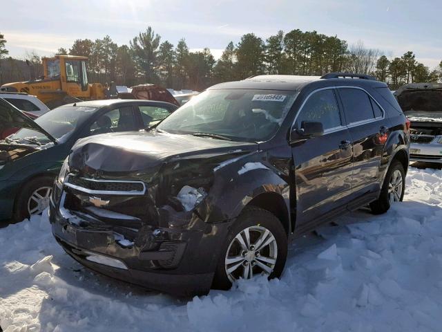 2GNFLEEK8D6267139 - 2013 CHEVROLET EQUINOX LT BLACK photo 2