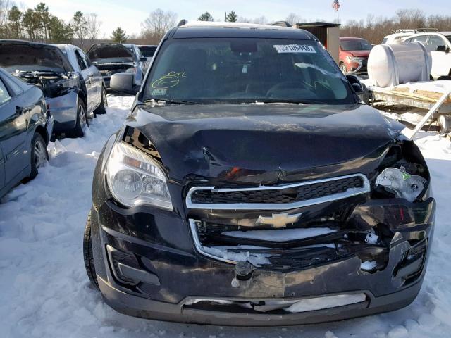 2GNFLEEK8D6267139 - 2013 CHEVROLET EQUINOX LT BLACK photo 7