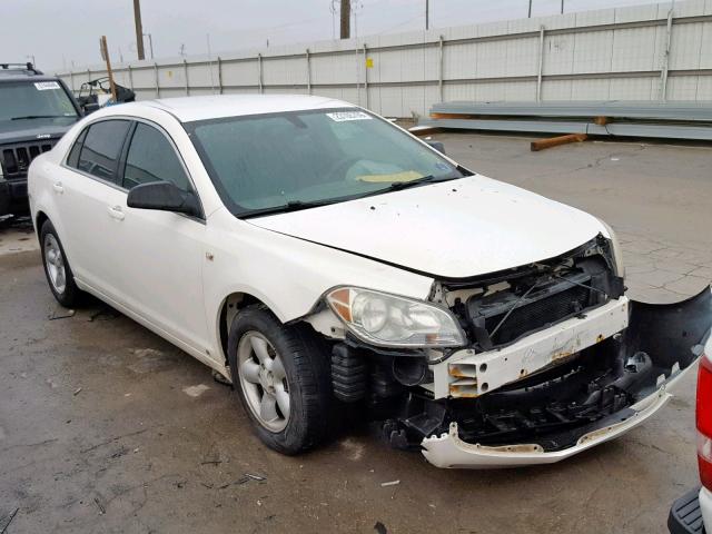 1G1ZG57B58F176230 - 2008 CHEVROLET MALIBU LS თეთრი ფოტო 1