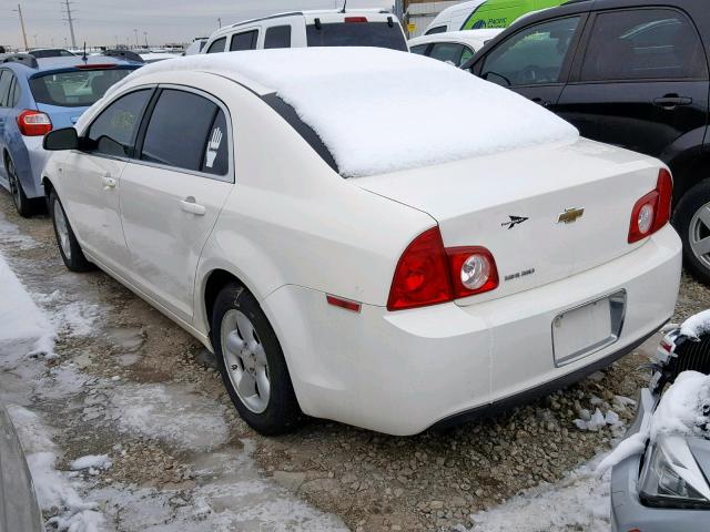 1G1ZG57B58F176230 - 2008 CHEVROLET MALIBU LS თეთრი ფოტო 3