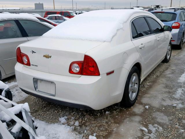 1G1ZG57B58F176230 - 2008 CHEVROLET MALIBU LS თეთრი ფოტო 4