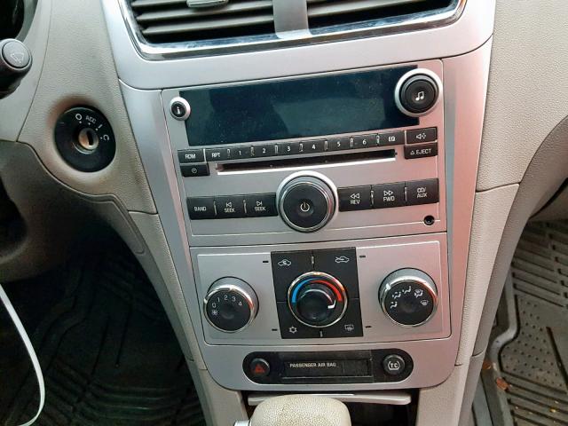 1G1ZG57B58F176230 - 2008 CHEVROLET MALIBU LS თეთრი ფოტო 9