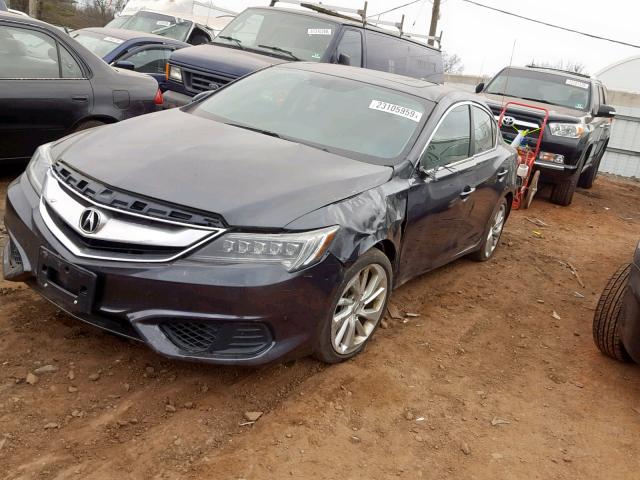 19UDE2F7XGA012942 - 2016 ACURA ILX PREMIU CHARCOAL photo 2