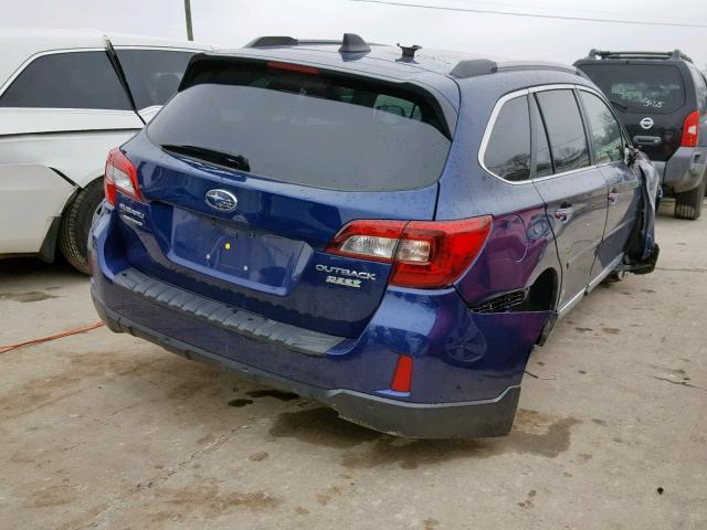 4S4BSATC9H3291571 - 2017 SUBARU OUTBACK TO BLUE photo 4